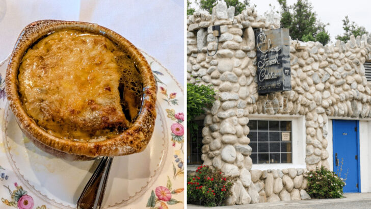 The French onion soup at this California restaurant feels like something you don&rsquo;t find much anymore