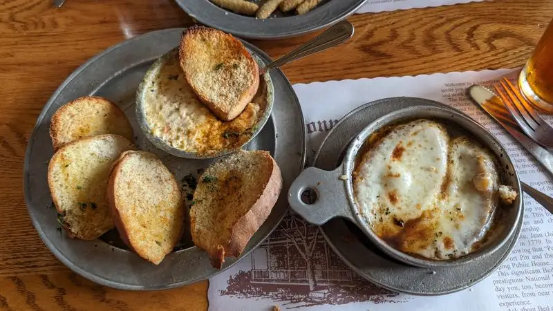 The legendary French onion soup