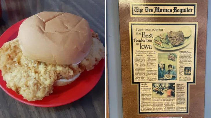 The Pork Tenderloin Sandwich at This Iowa Restaurant Is the Kind You Tell People About