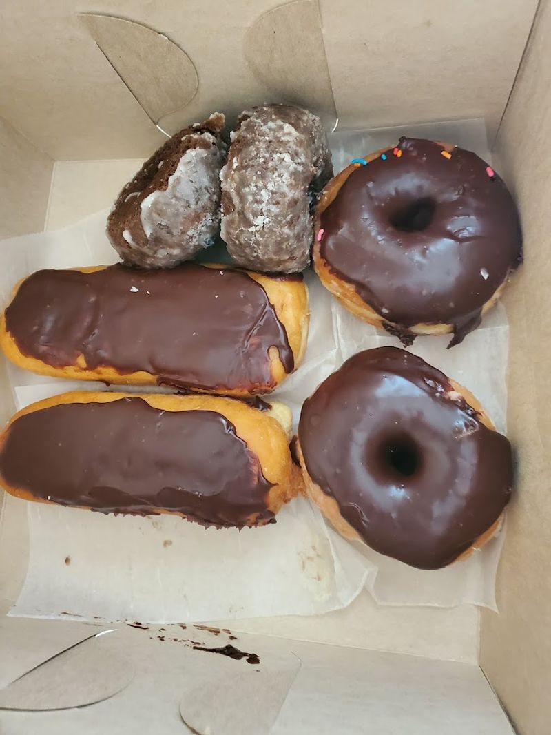 Eclairs Packed With Filling From Edge to Edge