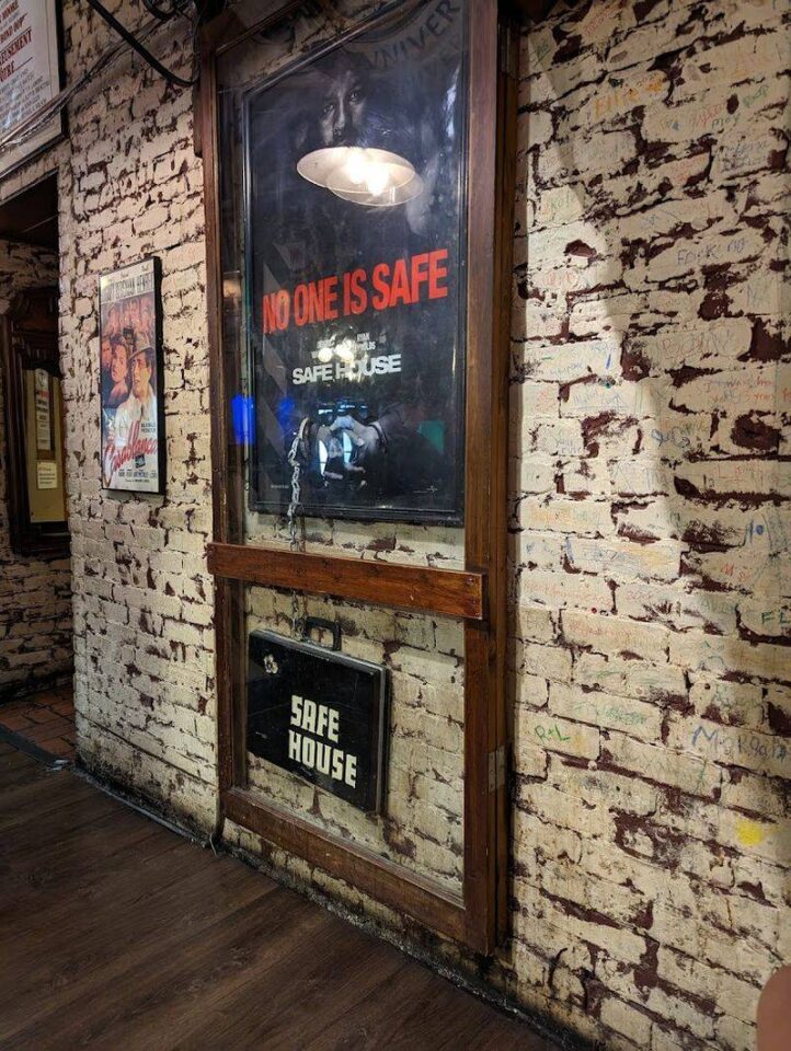 This spy-themed restaurant in Wisconsin requires a secret password to enter