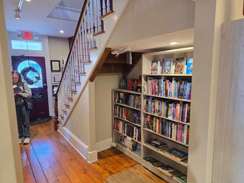 Downstairs Shelves and Smart Displays