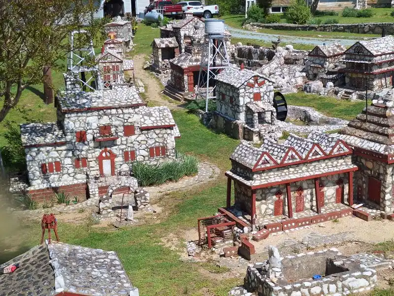 A Miniature Town of Stone