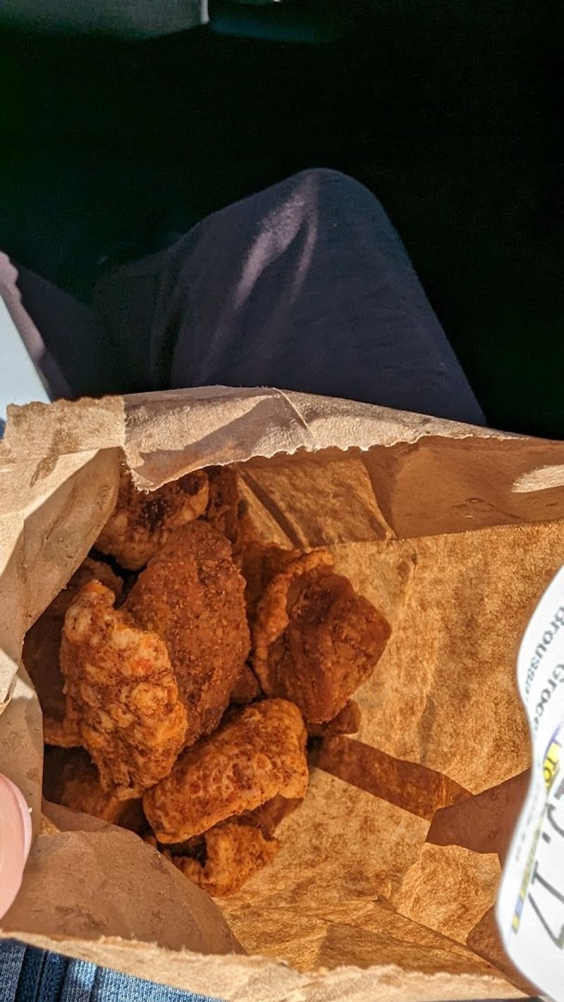 Cracklins that crunch and cloud