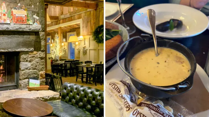 The clam chowder at this unassuming Massachusetts restaurant sets a very high bar