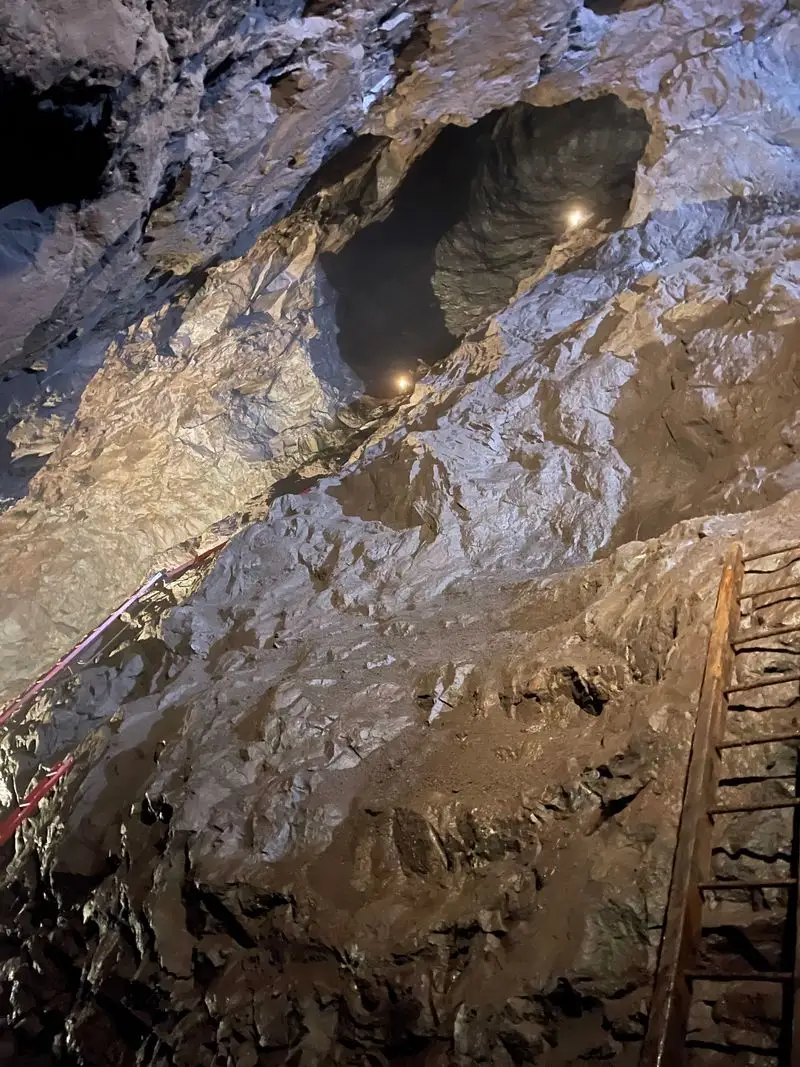 Seeing real native copper in the rock