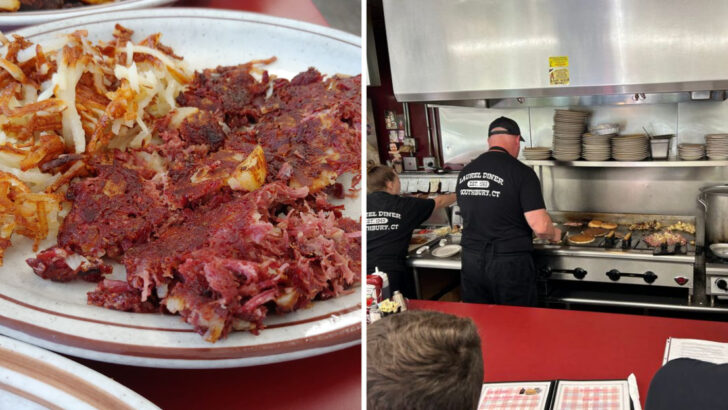 The corned beef hash at this Connecticut diner has been a weekend ritual for generations