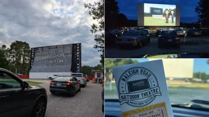 The drive-in theater in North Carolina that still feels like a proper Friday night