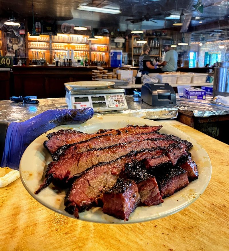 Brisket with signature bark
