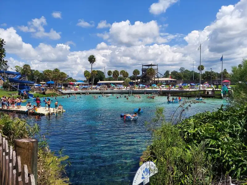 Swimming area and water park essentials