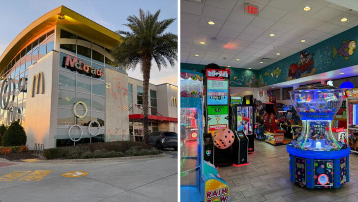 The world&rsquo;s largest McDonald&rsquo;s includes more than 100 arcade games and it&rsquo;s in Florida