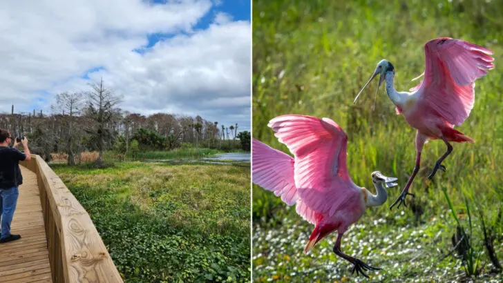 This 1650-acre Florida bird sanctuary draws photographers from around the world during nesting season
