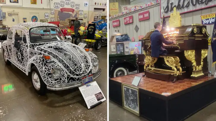 This 45,000-square-foot museum in Michigan tells the story of automotive history under one roof