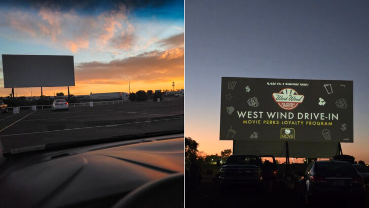 This Arizona Drive-In Theater Lights Up The Desert After Dark With Classic Films