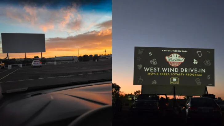 This Arizona Drive-In Theater Lights Up The Desert After Dark With Classic Films