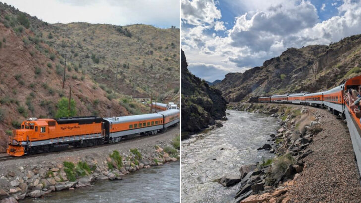 This Colorado Train Ride Winds Through Mountain Scenery You&rsquo;ll Never Forget