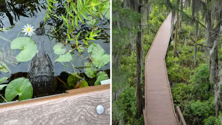 This Elevated Boardwalk in Georgia Weaves Through a 438,000-Acre Swamp Many People Would Never Dare to Enter