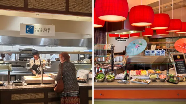 This Florida Buffet Is Famous For Its Live Cooking Stations And Endless Plates