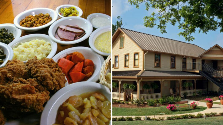 This Georgia Mountain Inn Serves Family-Style Cooking Over a Historic Gold Mine