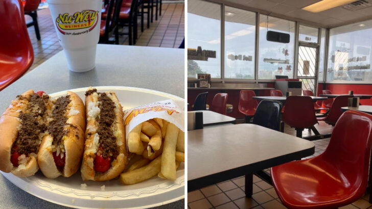 This Georgia hot dog spot has been serving bright red dogs and chili the same way since 1916