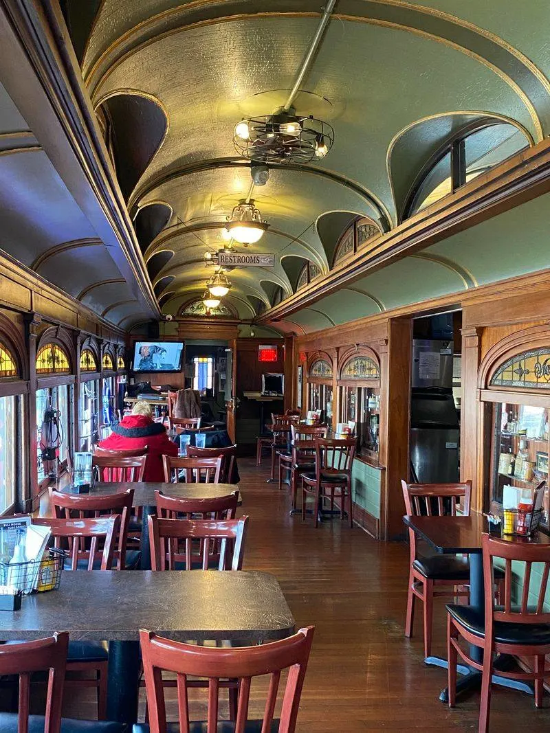 The 19th-century train car experience