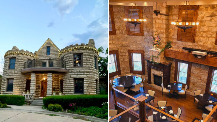 This Kansas castle draws visitors from all over the state with its old-world charm