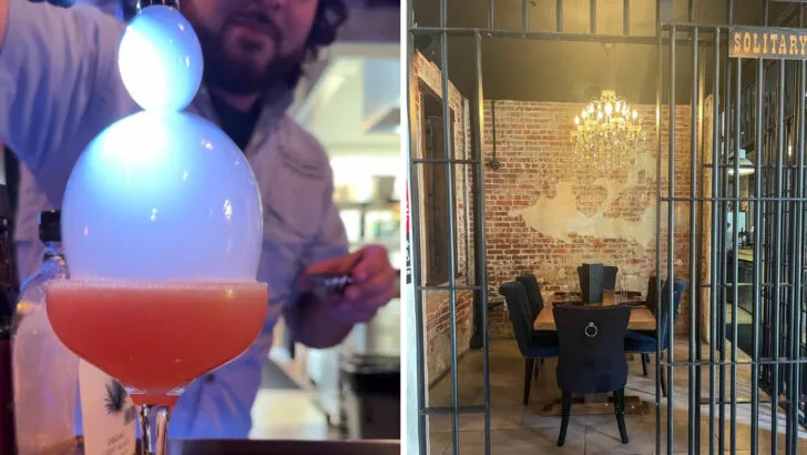 This Little-Known Florida Restaurant Is Inside an 1890 Jailhouse With the Original Bars