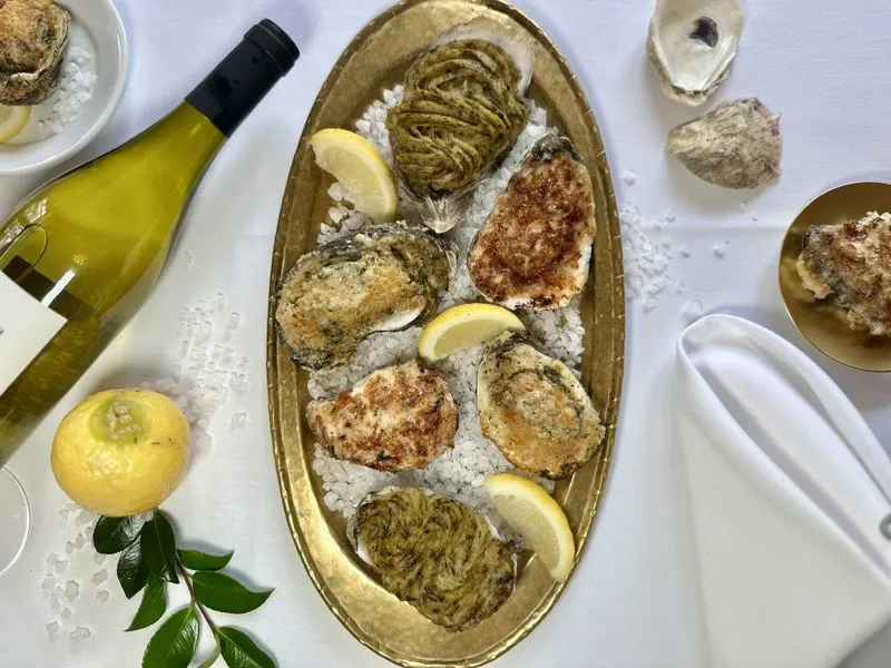 Oysters Rockefeller