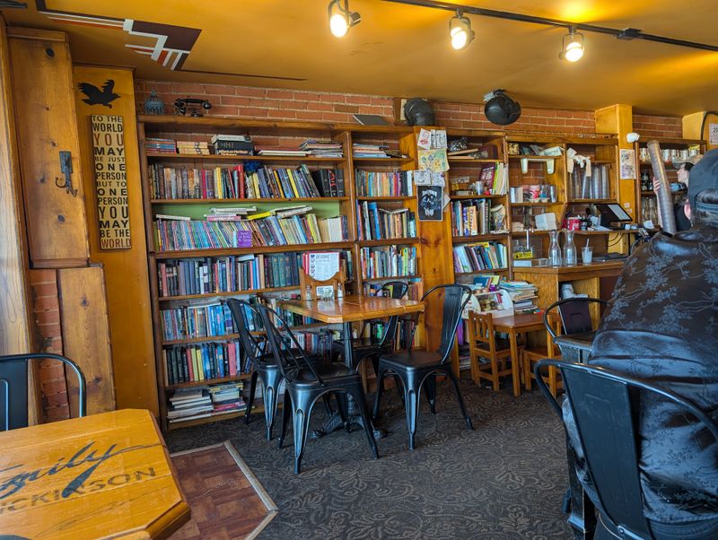 A Gothic Welcome: Books, Wood, and Candlelit Charm