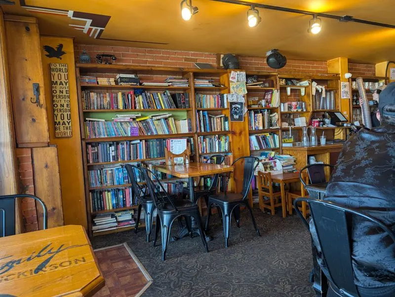 A Gothic Welcome: Books, Wood, and Candlelit Charm