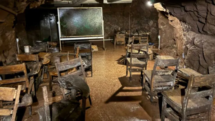 This Michigan mine lets you descend 400 feet underground to see solid copper walls