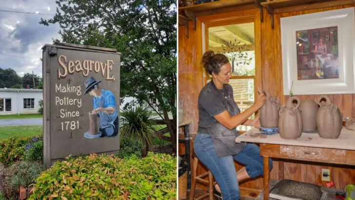 This North Carolina pottery town feels like an artists&rsquo; colony frozen in the 1970s