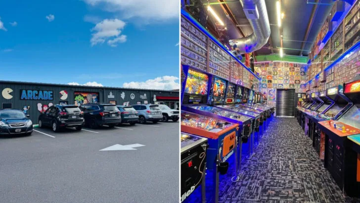This Oregon Warehouse Has Over 640 Pinball and Arcade Games All on Free Play and It Takes 3.5 Days to Play Them All