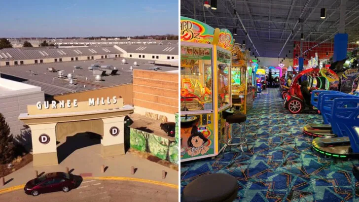 This Outlet Mall in Illinois Has Ice Skating, Laser Tag, and Mini Golf