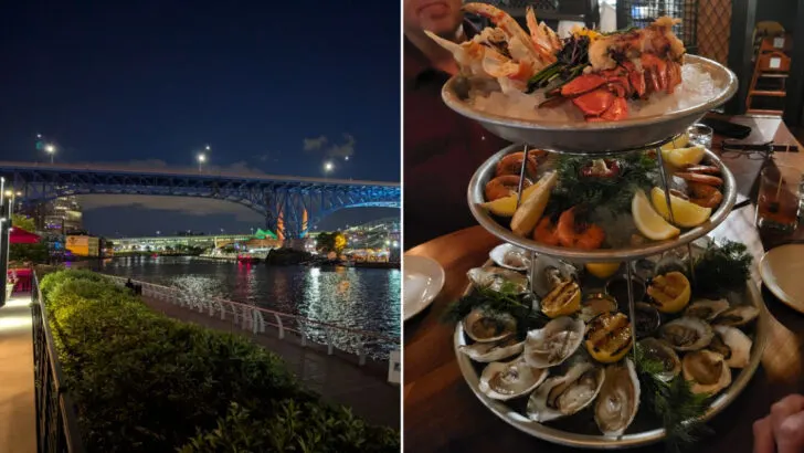 This Riverfront Restaurant In Ohio Makes A Simple Night Out Feel Like Something Special