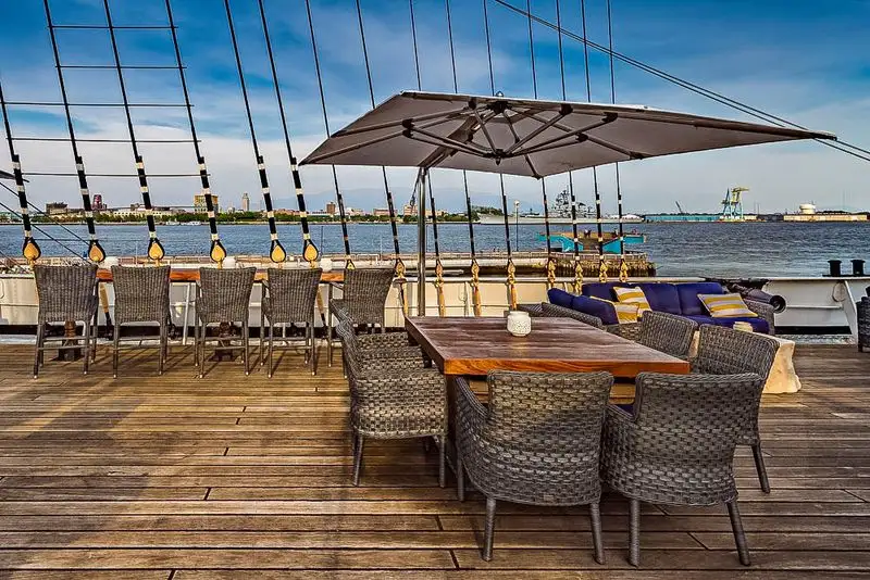 Aboard a Historic Tall Ship: Atmosphere and Views