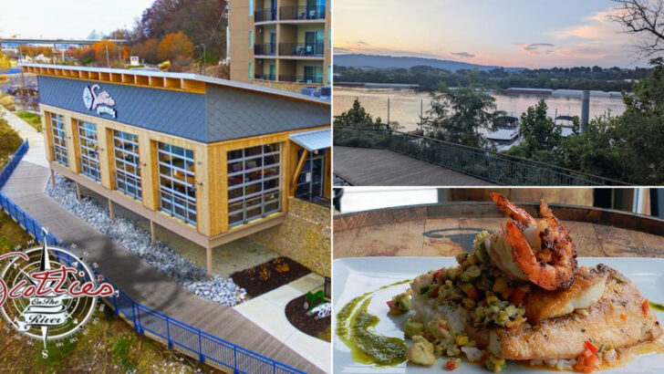 This Riverfront Restaurant In Tennessee Puts Good Food And A Great View On The Same Table