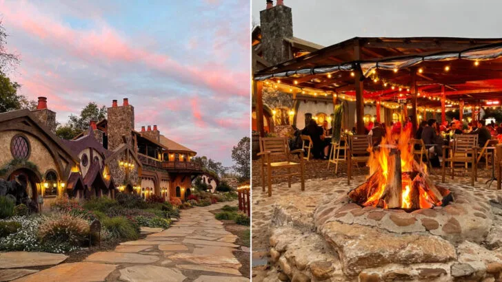 This Tennessee spot turns a weekend into a fantasy world with storybook cabins and candlelit dinners