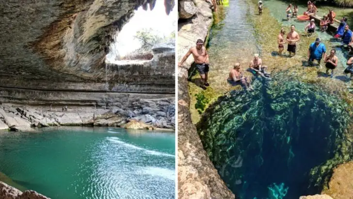 This Texas road trip links dramatic caves with some of the state&rsquo;s most striking waterfalls