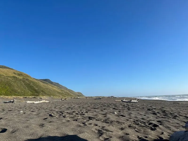 Starting at Mattole Beach