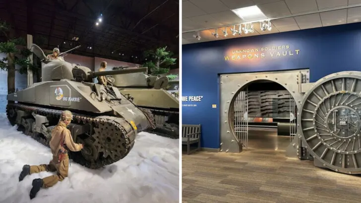 This Wyoming museum has over 500 restored military vehicles including tanks you can actually ride in