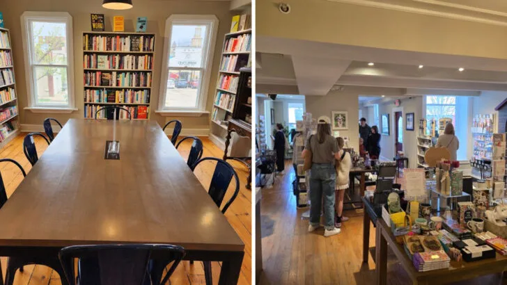 This Charming Illinois Bookstore Has a Tucked-Away Caf&eacute; That Makes You Want to Stay Awhile