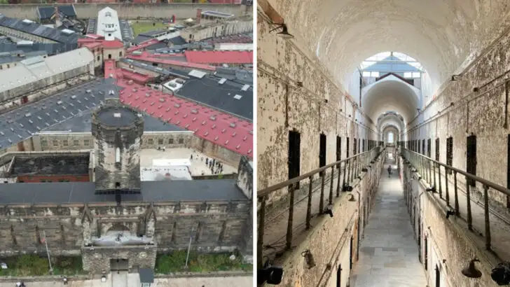 This fortress-style prison in Pennsylvania feels more like a castle than a correctional facility