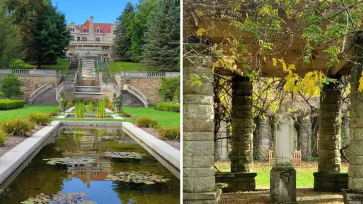 This free Pennsylvania hilltop garden is a quick stop with views worth getting out of the car for