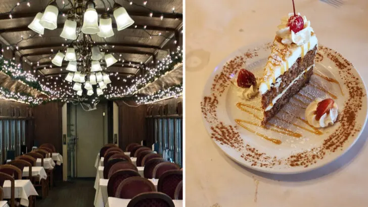 This restaurant in Illinois turns a vintage train car into a surprisingly cozy place to eat