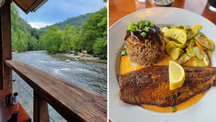 This riverside spot in North Carolina makes the view as memorable as the food