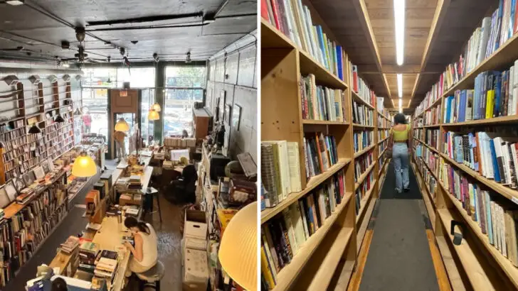 This three-story used bookstore in Illinois feels like a maze of hidden treasures