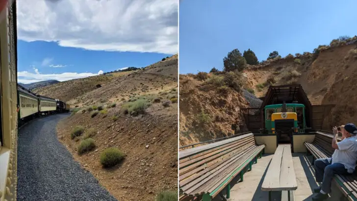 This train ride through Nevada has quietly become a go-to date night idea