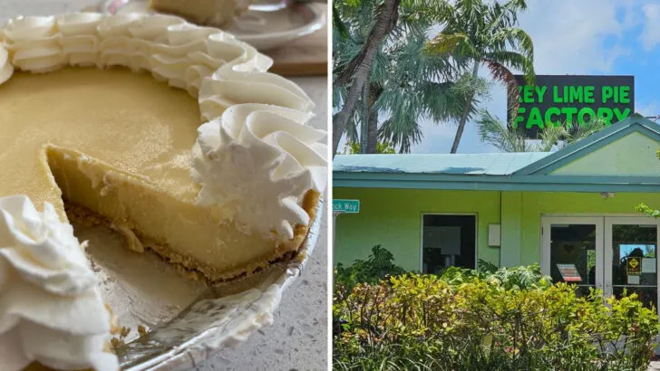 This unassuming Florida restaurant serves a Key lime pie that ruins all other versions for you