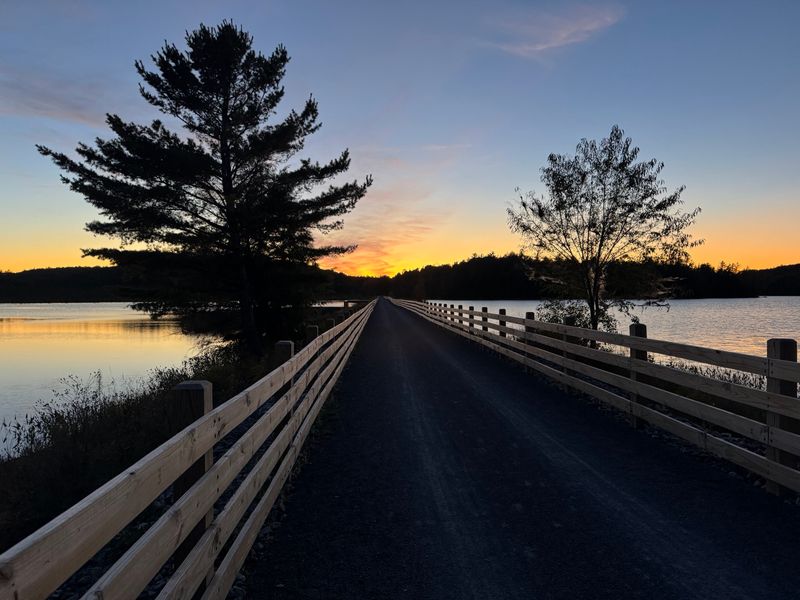 Connection of Three Lakeside Towns
